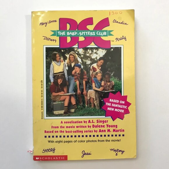 1995 The Babysitters Club Paperback Chapter Book - Picture 1 of 6